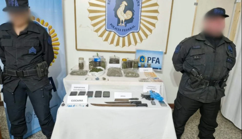 Allanaron un predio en Necochea y detuvieron a un hombre: Secuestraron cocaína y marihuana