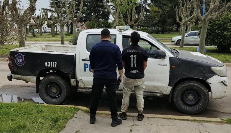Aprehendieron a un hombre tras ingresar a una escuela de Claraz con una carabina de aire comprimido