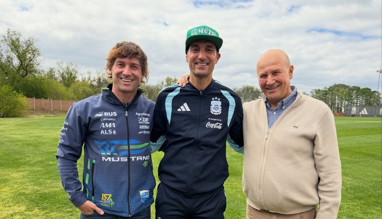 Los De Benedictis mantuvieron un encuentro con Lionel Scaloni en AFA