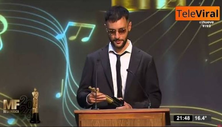 El necochense Big One se quedó con el Martín Fierro al Mejor Productor Musical