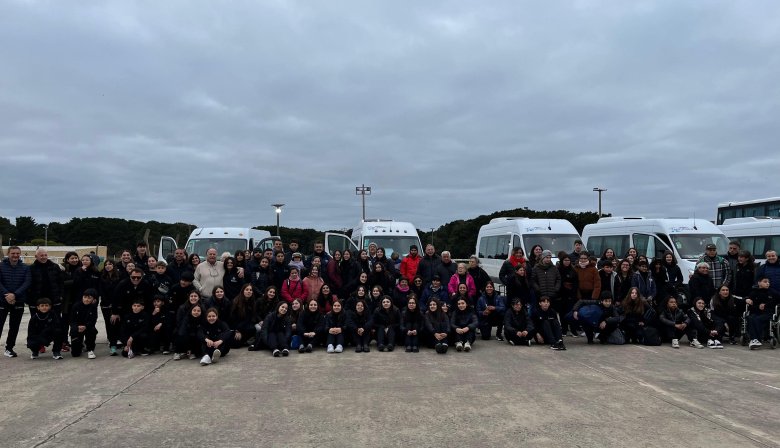 Necochea viajó a Mar del Plata con una delegación récord para los Juegos Bonaerenses