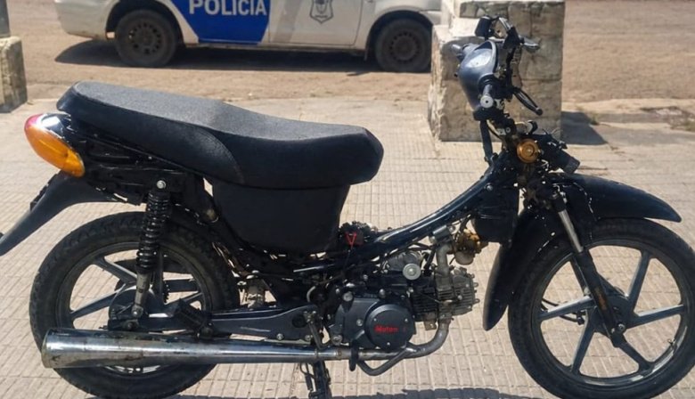 Recuperaron una moto robada del predio municipal de Tránsito