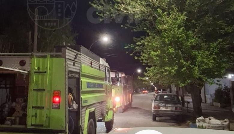 Incendio en una vivienda de Necochea