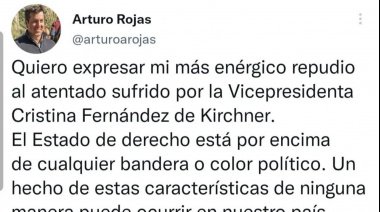 Atentado contra CFK: El repudio de Arturo Rojas y los mensajes de odio de Nueva Necochea en Facebook