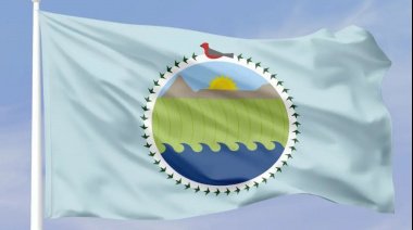 Presentaron la nueva bandera de Lobería