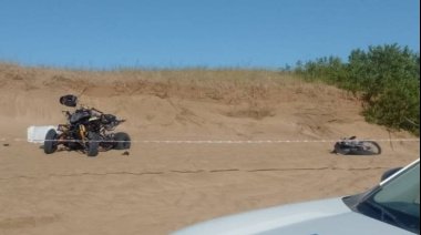 Tragedia en Villa Gesell: Un motociclista falleció tras un choque en los médanos