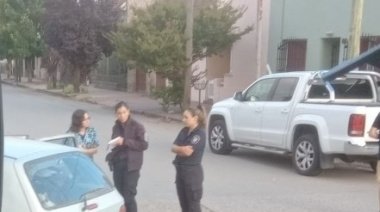 Choque en el centro dejó dos heridos