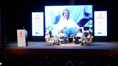 Emprendedora necochense participó de importante foro en el Auditorio Malba