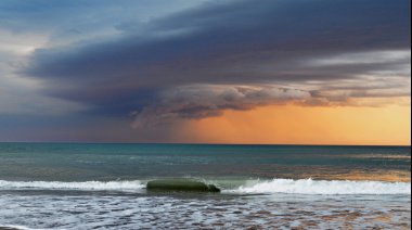 Alerta meteorológica en Necochea: Se esperan tormentas fuertes con intensa caída de agua