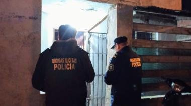 Aprehendieron a dos hombres por venta de drogas: Secuestraron cocaína, marihuana y un arma