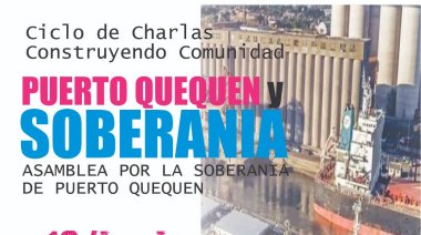 Charla sobre el puerto en el centro cultural "Lo de Néstor"