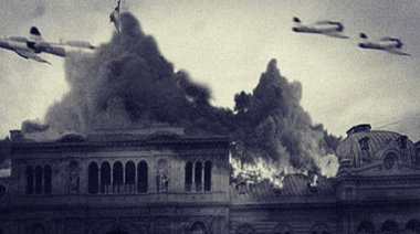16 de junio de 1955: El primer bombardeo de la Fuerza Aérea Argentina fue contra la población civil en Plaza de Mayo