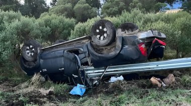 Vuelco en Ruta 227: Dos docentes resultaron heridas tras un accidente camino a Pieres