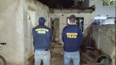 Importante allanamiento en Lobería: Secuestraron cocaína y detuvieron a un dealer