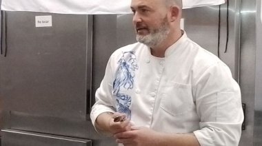 Cheff necochense gira por el país con una master class de comida hecha con productos locales