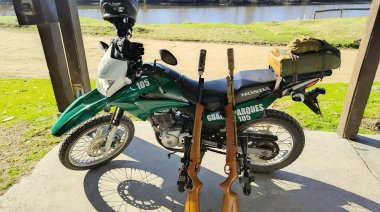 Insólito: Cazaban con rifles con silenciador y mira telescópica frente al Paseo de la Ribera