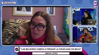 Jimena López: "Somos las mujeres las que vamos a frenar la crueldad de Milei"