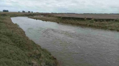 Preocupación: Se registran desbordes en la Ribera del Río Quequén