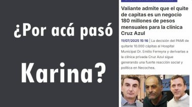 ¿Hay ruta del dinero K(arina) en Necochea?: Sospechas por la situación del PAMI y las cápitas negociadas