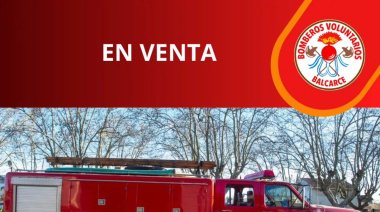 Bomberos voluntarios de Balcarce venden su autobomba