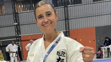 La karateca necochense Rosa Parson obtuvo Medalla de Oro en campeonato internacional en Uruguay