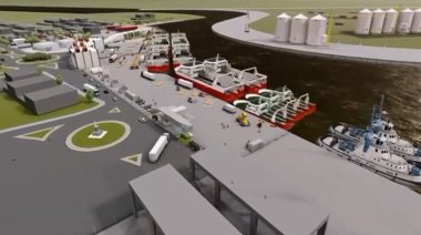 Proyecto en Puerto Quequén: Una inversión de 10 mil millones y la creación de 600 puestos de trabajo