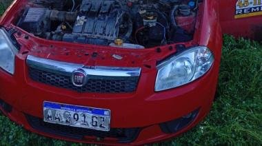 Violento asalto a una remisera en Quequén: La amenazaron con un arma y hallaron el auto desmantelado