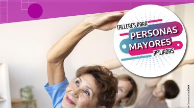 IOMA promueve hasta 15 actividades y talleres distintos para afiliados mayores de 60 años