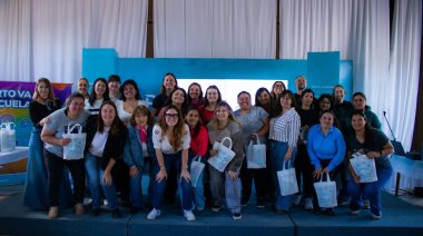 Jimena López cerró el segundo curso de formación permanente de Puerto Quequén