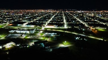 Luces LED en Necochea: La parte que quedó a oscuras y no está dentro del 40%