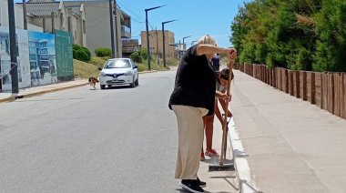 Mantenimiento urbano en Quequén
