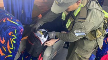 Detuvieron a un hombre con más de un kilo de cocaína en un colectivo rumbo a Bariloche
