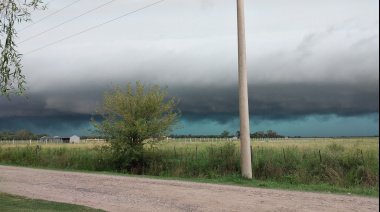 Alerta meteorológica por tormentas fuertes: Lluvias intensas, granizo y ráfagas en la región