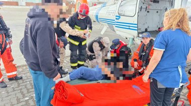 Prefectura Naval desplegó un operativo de rescate a un marinero complicado en alta mar