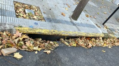 Tormenta en Necochea: Bocas de tormenta tapadas y anegamientos por toda la ciudad