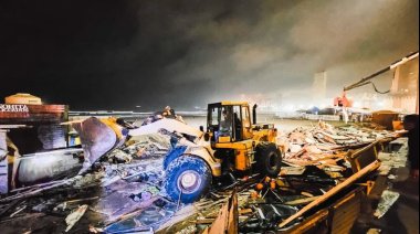 Desalojo y demolición en La Bristol: La Municipalidad de Mar del Plata eliminó la feria con topadoras tras más de 25 años