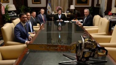 Javier Milei se reunió en Casa Rosada con Peter Thiel, CEO de la cuestionada Palantir