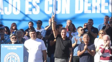 "No abandonemos la lucha, profundicemos el conflicto": El mensaje de la CGT en la marcha por el Día del Trabajador