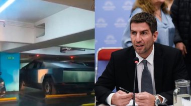 Escándalo en el Congreso: Un diputado libertario fue a sesionar en un Tesla Cybertruck de 300mil dólares