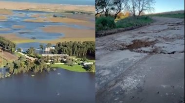 Termas del Campo bajo el agua: "Pedimos hablar con el intendente pero no tuvimos respuesta"