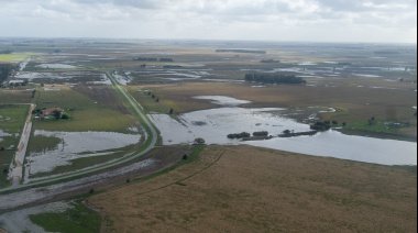 Convocan en San Cayetano a una reunión informativa por los campos inundados