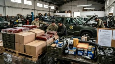 El Ejército argentino de trueque: Ofrecen una tonelada de membrillo a cambio de repuestos para una camioneta