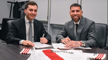 Nicolás Otamendi firmó contrato con River y se sumará al plantel después del Mundial