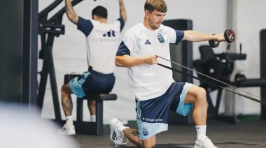 Comenzó el sueño: La Selección Argentina tuvo su primer entrenamiento en Estados Unidos