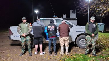 Detuvieron en San Cayetano a 3 cazadores furtivos de Mar del Plata