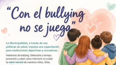 "Con el bullying no se juega": Importante charla formativa en San Cayetano