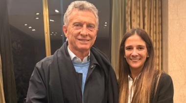 Una concejal con Macri: Desde Necochea presencian la interna del PRO en primera fila