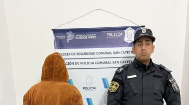 Detuvieron en San Cayetano a un hombre por incumplir una orden judicial en una causa por violencia de género