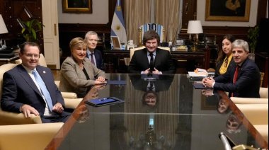 FMI: Kristalina Georgieva participó de una reunión de gabinete ampliado en Casa Rosada