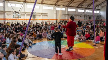 San Cayetano cerró las Vacaciones de Invierno con actividades para los chicos